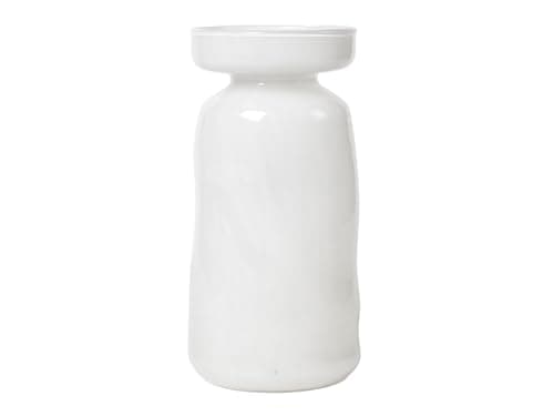 Image of broste Copenhagen Solai Vase White 19.5 cm