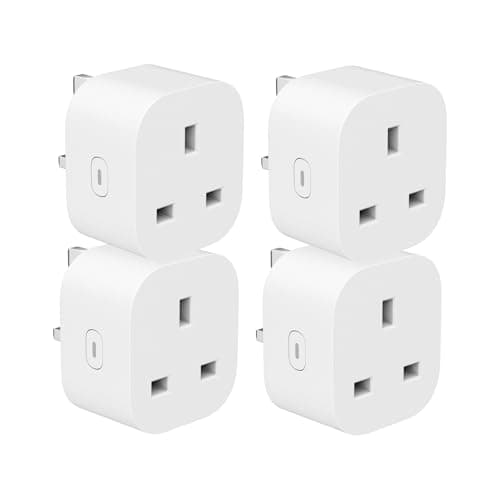 Image of THIRDREALITY Zigbee Smart Plug UZ1 with Energy Monitoring 4 Pack, Zigbee Repeater,Remote Control, Timer & Schedule Function, ZigBee Hub Required, Compatible with Home Assistant, SmartThings, Alexa