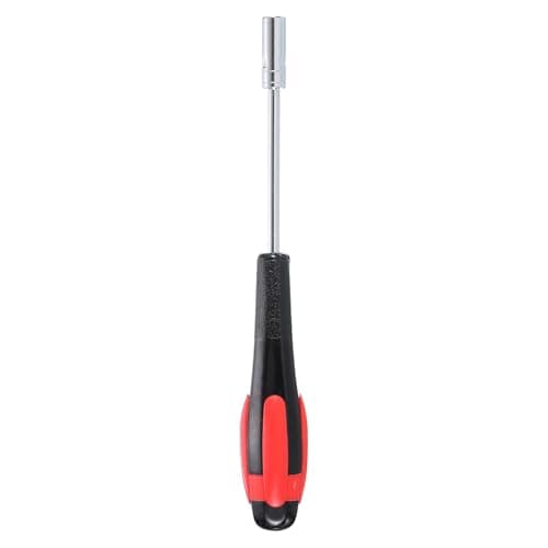 Image of sourcing map Metric Nut Driver 5.5mm Dia 75mm Shank Non-Magnetic 6 Point Hex Socket Screwdriver with Non-Slip Handle for Tightening and Loosening Fasteners