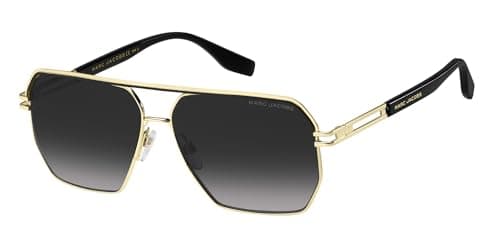 Image of Marc Jacobs Marc 584/s RHL/9O GOLD BLACK Sunglasses Men's Metal, Standard, 60