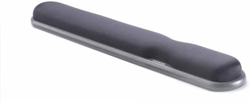 Image of Kensington Height Adjustable Ergonomic Gel Keyboard Wrist Rest with Wrist Support Pad - 497 x 77 x 34 mm - Black (22701)
