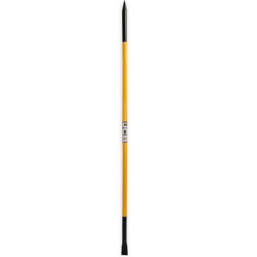Image of JCB 1500mm / 60’’ Yellow Chisel and Point Crowbar Heavy-Duty Steel Shaft