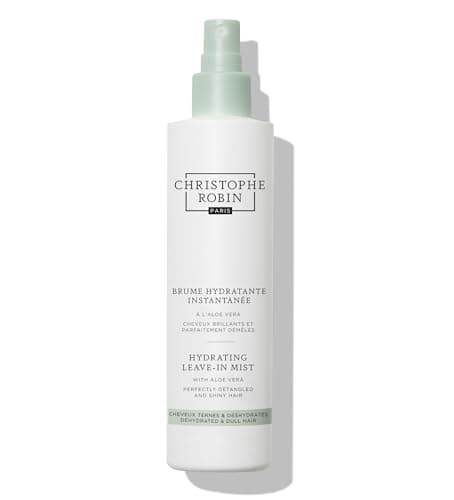 Image of Christophe Robin Hydrating Leave-in Mist with Aloe Vera 150ml– 97% Natural Ingredients with Aloe Vera & Flaxseed – Detangles, Smooths & Adds Shine – Lightweight, Colour-Safe & Perfect Between Washes