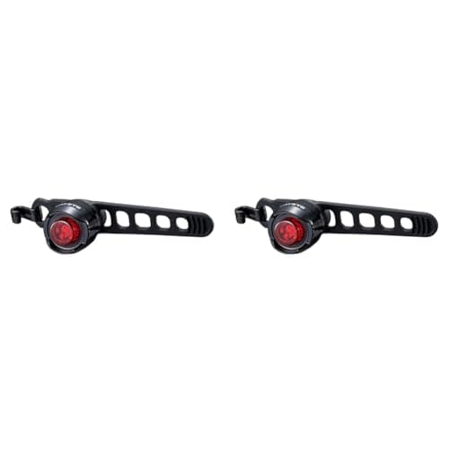 Image of CATEYE Unisex Adult Orb Rear Polished Black Rear Light - Black, One Size (Pack of 2)