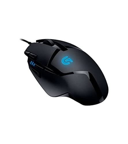Image of Logitech G402 Hyperion Fury USB Wired Gaming Mouse, Optical Tracking 4,000 dpi, Reduced Weight, 8 Programmable Buttons, PC/Mac - Black
