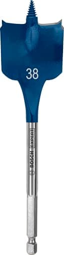 Image of Bosch 1x Expert Self Cut Speed Spade Drill Bits (for Softwood, Particleboard, Ø 38,00 mm, Professional Accessory Drill Driver)
