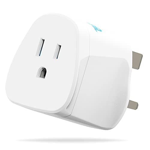 Image of MyTravelPal US to UK Plug Adapter | UK Safety Standards | USA to UK Travel Adaptor With 10A Fuse | For America, Canada, Japan Appliances | Type A and Type B
