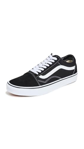 Image of Vans Old Skool Leather, Unisex-Adults' Low-Top Trainers, Black, 10 UK