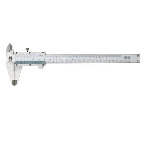 Image of Moore & Wright MW100-15BI Workshop Vernier Caliper, 0mm-150mm/0"-6" Range,Pink