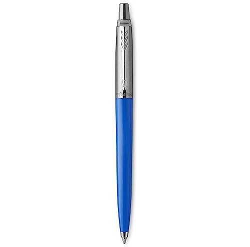 Image of Parker Jotter Originals Ballpoint Pen | Classic Blue Finish | Medium Point | Blue Ink