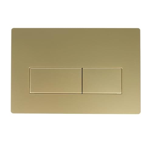 Image of Toilet Flush Plate Kits, Toilet Dual Flush Button Replacement, Compatible with Geberit UP300, UP320 Water Tanks, Compatible with Sigma01, Sigma20, Sigma30, Sigma50 (Golden)