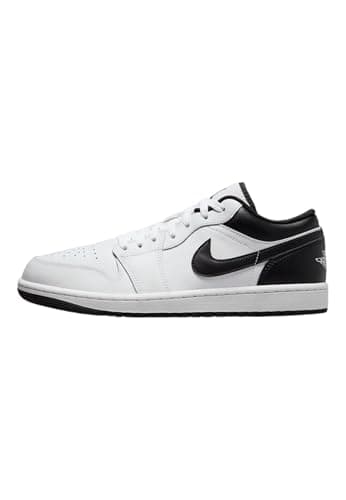 Image of - Air Jordan 1 Low - 553558132 - Color: White-Black - Size: 42.5 EU