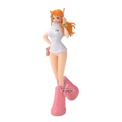 Image of Banpresto Nami Egghead Style One Piece Action Figure - Glitter&Glamours 23 cm - BP29912P Multicolor - Collectible Figure - Ideal for Anime Fans