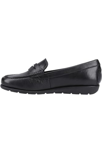 Image of Hush Puppies Female Shelby Loafer, Black,6