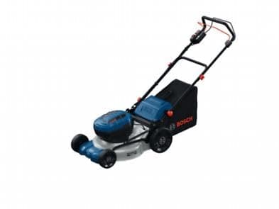 Image of Bosch Pro Cordless Self-Propelled Lawnmower GRA18V2-46SP (Cutting Width: 46 cm, Height of Cut: 30-70 mm, 60 l Fabric Grass Bag, Mulch Plug, Without Battery)