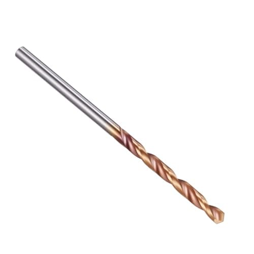 Image of PATIKIL 2mm Drill Bit, Carbide Twist Jobber Bits Straight Shank 130° for Drilling Hard Metal Alloy Steel Stainless Steel Titanium Alloys - 1 Pack