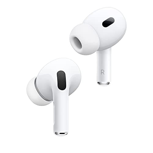 Image of Apple AirPods Pro (2nd generation) ​​​​​​​with MagSafe Charging Case (Lightning) (Renewed)