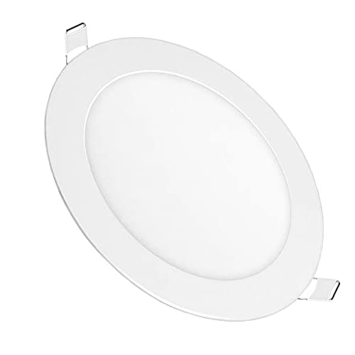 Image of Body-Plus 2 Pack LED Downlights Ceiling, 24w Surface Mounted Panel Cool White Super Bright Light - Pure White Round Circle Downlights Ceiling Lamps (Cool White, 9w - Recessed Panel)