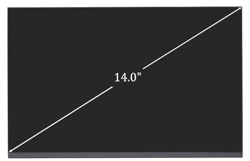 Image of TECHNOLOGYVS 14.0" LAPTOP COMPATIBLE MONITOR IPS SCREEN FOR NE14OWUM-N62 V8.O LED LCD WUXGA DISPLAY 30 PINS 1920x1200 WITHOUT BRACKETS