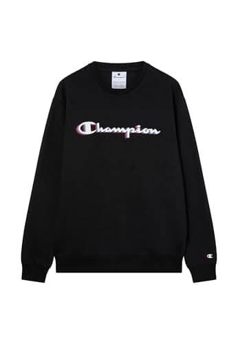 Image of Champion Men's Legacy Man - Big Logo Sweatshirt, Black, L