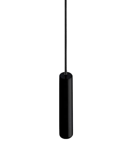 Image of Taps2Traps Black ABS Plastic Bathroom Light Pull Cord String with Contemporary Jet Black Cord and Ergonomic Handle