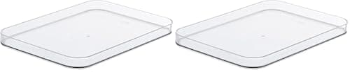 Image of SmartStore Compact Box Medium Lid, Multi, One Size (Pack of 2)