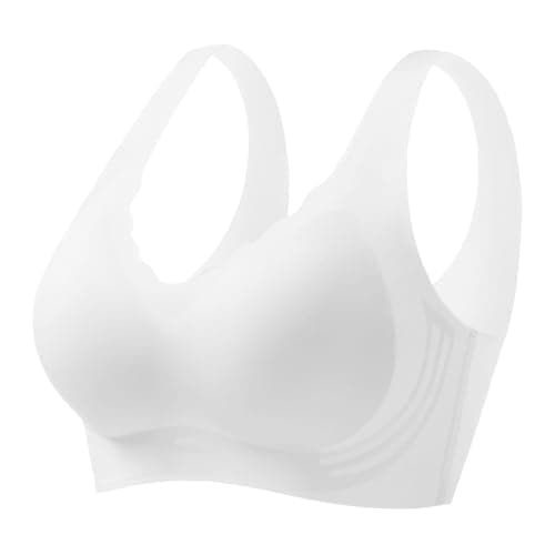 Image of Boody Bras for Women, Wire Free Bras for Large Busts, Push Up Bralettes with Support Wireless Padded Bra Lifts & Supports Bra Breathable Moisture Wicking