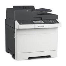Image of Lexmark CX417de colour laser printer Scanner copier Fax LAN + 4 years *