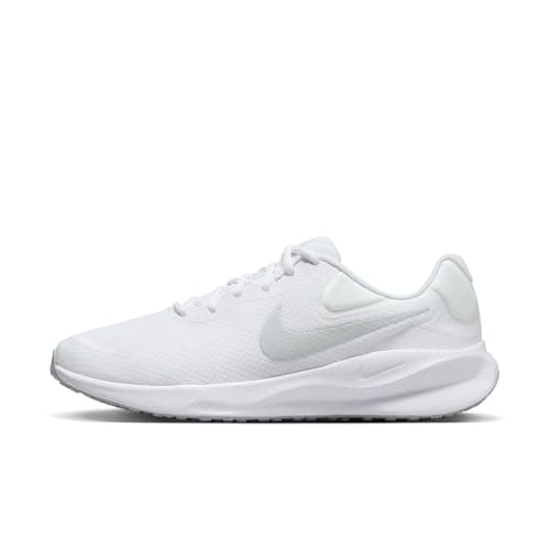 Image of NIKE FB2207-100 Revolution 7 Men White/Pure Platinum-White UK 8