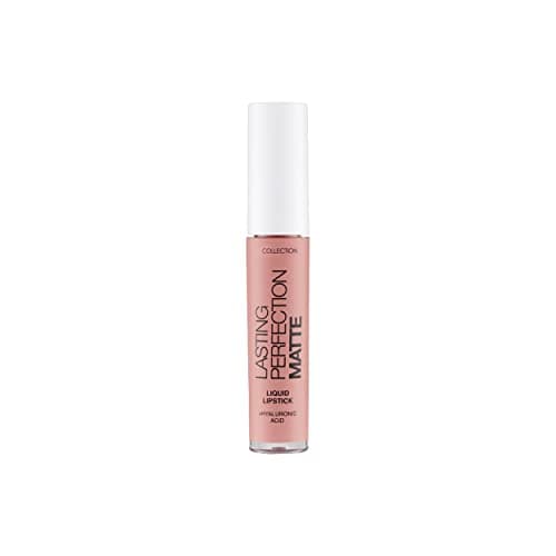 Image of Collection Cosmetics Lasting Perfection Matte Liquid Lipstick, Moisturising, Transfer-Proof, 3.5ml, Secretive