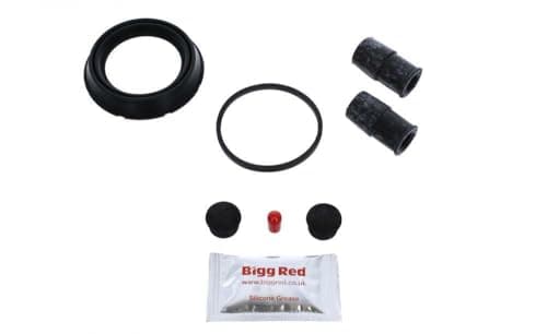 Image of Bigg Red – FRONT L or R Brake Caliper Seal Rebuild Repair Kit – Fits BMW 3 SERIES (2011–2019)