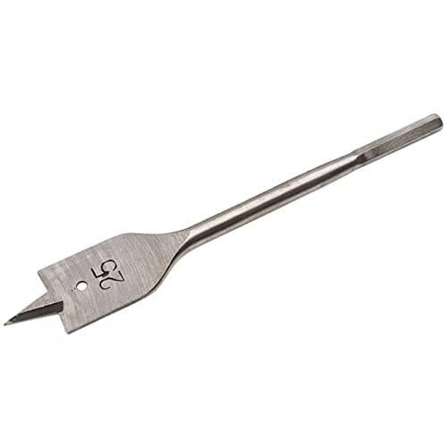 Image of Draper Expert Flat Wood Drill Bit 25mm Ø | Spade Drill Bit | Woodworking Hole Drilling | 41784