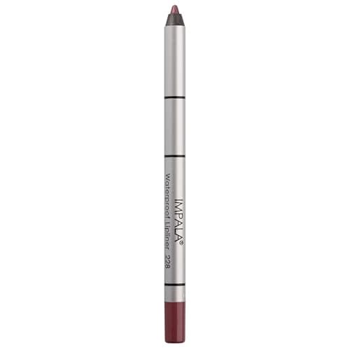 Image of IMPALA | Creamy Waterproof Lip Pencil Pearl Dark Lilac Color 228 | Permanent Lip Liner | Waterproof Lip Pencil | Long-lasting Lip Liner | Volumizing Effect