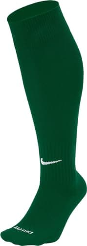 Image of NIKE Unisex U Classic Ii Cush Otc -Team Socks, Multicolored (Pine Green White), M UK