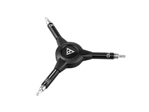 Image of Topeak Y-Torx Speed Wrench with T10/T25/T30 Torx Keys, Black