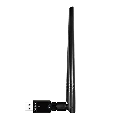 Image of D-Link DWA-185 AC1200 MU-MIMO Wi-Fi USB Adapter, Dual Band, USB 3.0, Detachable High-Gain Antenna, WPA3, Compatible with Windows, Mac and Linux, Ultra Portable