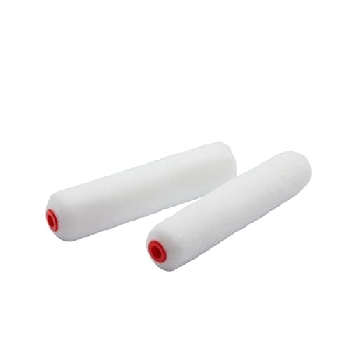 Image of ProDec Advance 6 inch Twin Pack Medium Pile Ice Fusion Mini Paint Rollers for an Ultra-Smooth Finish Painting with Emulsion and Satin Paints on Interior Walls, Ceilings, Wood and Metal, 6"