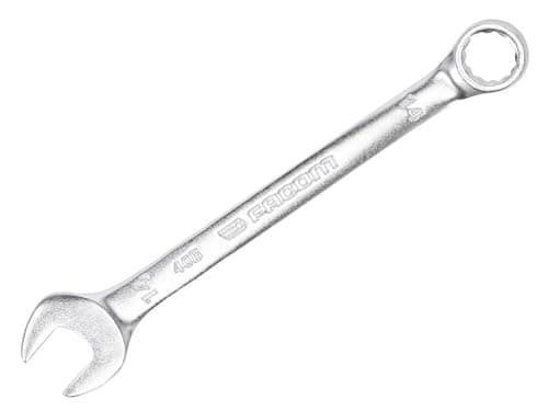 Image of Facom 40B.14 Slim Metric Combination Spanner 14mm - 12-Point OGV, 15° Offset, matt Chrome Finish