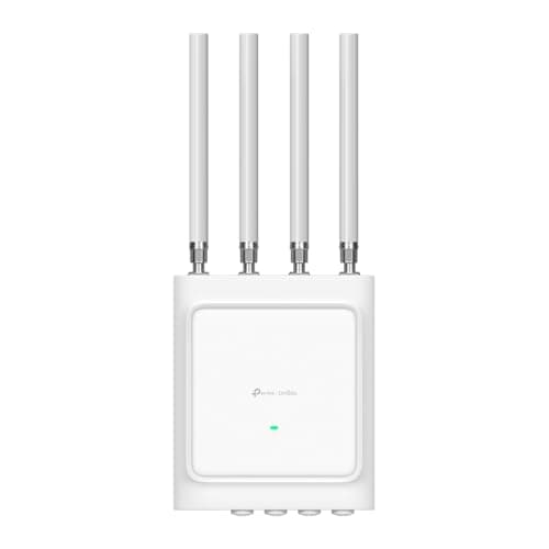 Image of TP-Link EAP668-Outdoor HD AX3600 WiFi 6 Outdoor Access Point,Omada Mesh Outdoor WiFi Extender,4 External N Type Omni Antennas,Multiple Ports,IP68,SFP Slot,large coverage,Centralised Cloud Management