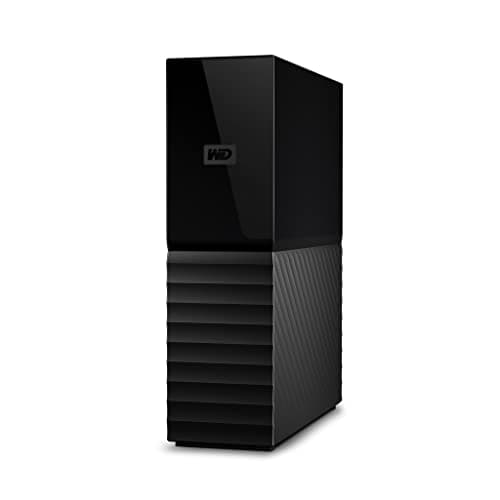 Image of WD 4TB My Book external hard drive, Desktop HDD with Password Protection, USB 3.0, SuperSpeed USB, software for device management, backup, hardware encryption, Black