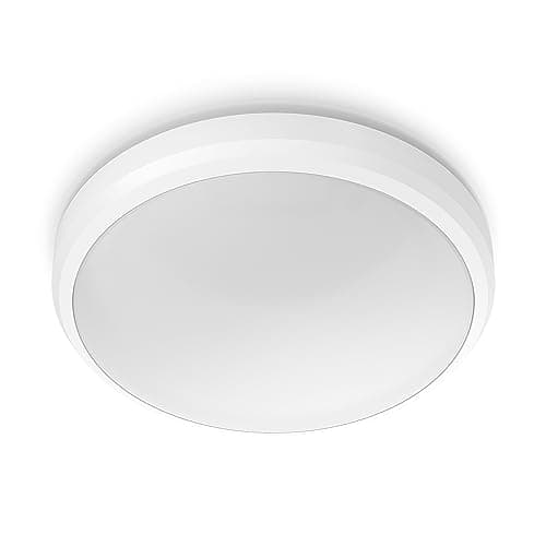 Image of Philips LED Doris Outdoor Ceiling Light 6W [Cool White - White] Water Resistant IP54, For Garden, Patio and Terrace Lighting