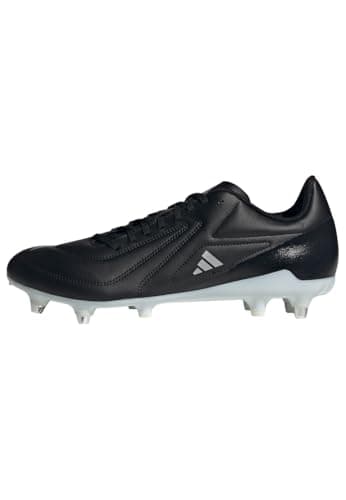 Image of adidas Mens RS15 Soft Ground Rugby Boots Black/White 10