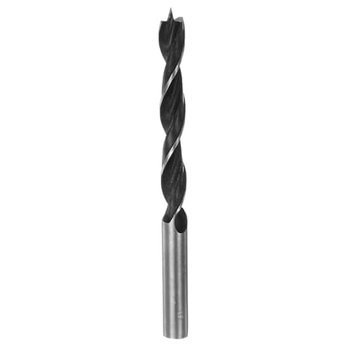 Image of sourcing map Brad Point Drill Bits 9mm(23/24") Dia Straight Round Shank Drill Metric Brad Point 1.26" Drilling Depth Spiral Twist Drill Bits for Carpenter Woodworking Plastic Rubber