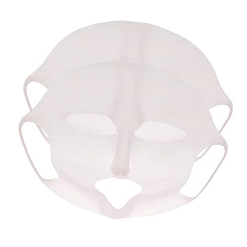 Image of Face Mask Cover, Reusable Silicone Face Mask Cover Facial Steam Waterproof Face Moisturizing Beautity Mask