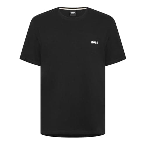 Image of BOSS Mens Mix and Match T-Shirt R 1025 00 0 Black XL