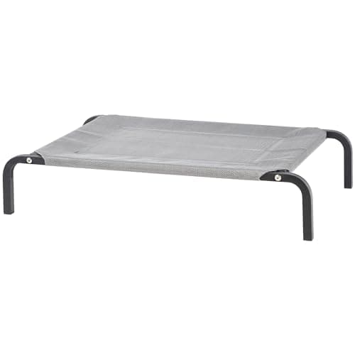 Image of Bunty Raised Dog Bed Medium - Elevated, Lightweight & Chew Resistant, Ideal for Indoor & Outdoor Use - Waterproof Dog Bed with Rust Resistant Steel & Heavy Duty Washable Weave Mesh