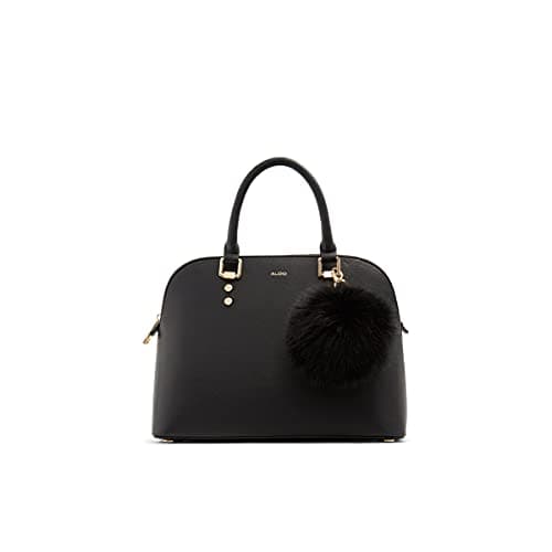 Image of Aldo Women's ALDO Women s Galilini Dome Satchel Handbag, Black, One Size UK