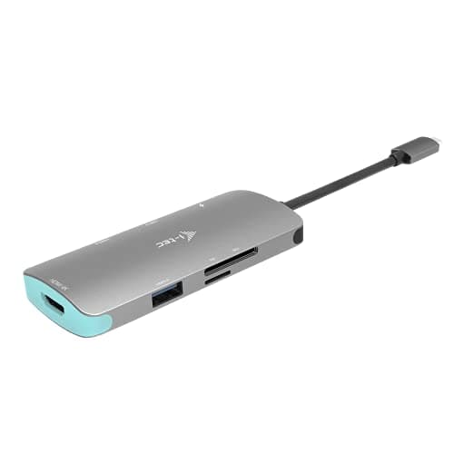Image of i-tec USB-C 4K Metal Nano Docking Station 1x HDMI 3x USB 3.0 1x SD/MicroSD Power Delivery 100W for Windows MacOS Android Chrome OS Thunderbolt 3 Compatible