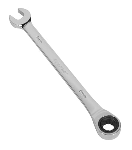Image of Sealey Rcw08 Ratchet Combination Spanner 8Mm
