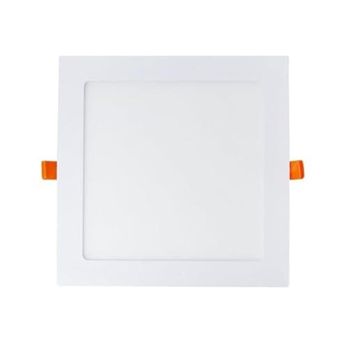 Image of G.W.S® 6W Ultra Thin Square LED Recessed Flat Panel Downlight Ceiling Light Day White (6000K), LED Driver Included